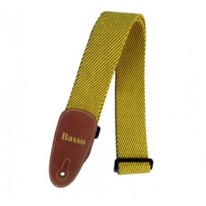 Basso Serie extravagancia Tweed amarillo EX04 Correa para guitarra envio gratis