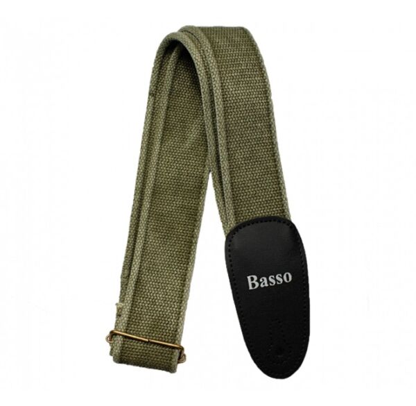Correa para guitarra Basso Serie extravagancia Oliva EX02 envio gratis