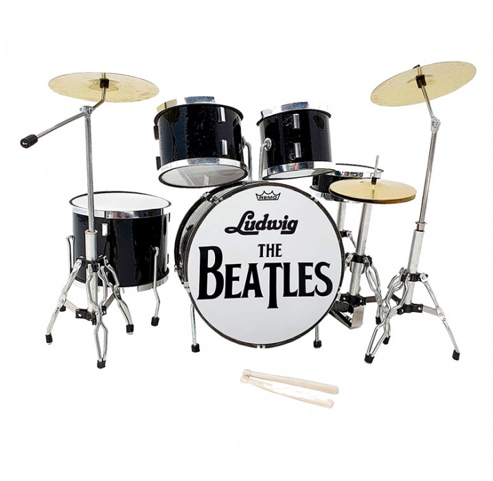 Miniatura Batería acústica MDR-0022 The Beatles regalo musical envio gratis