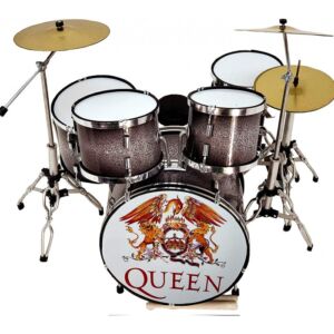 Bateria musical adorno MDR-0107 The queen negra sunburst envio gratis
