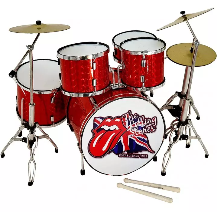Miniatura bateria MDR-0121 Rolling Stones envio gratis