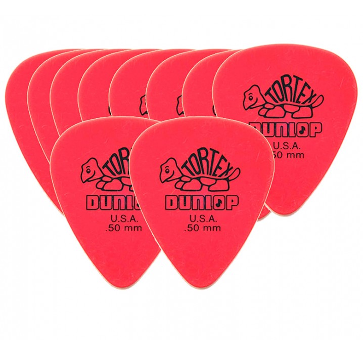 Pack 10 puas Dunlop Tortex 418R.50 50 mm envio gratis