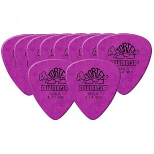 Pack 10 puas Dunlop Tortex 418R.1.14 1.14 mm envio gratis