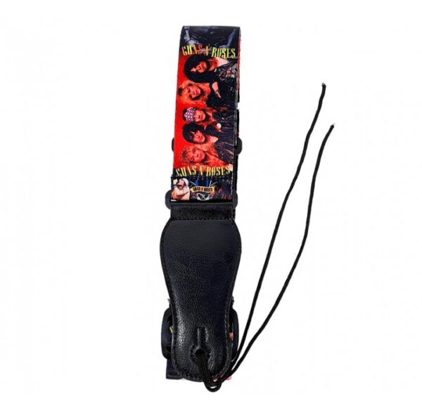 Correa para guitarra y bajo Rockyou S008F Guns & Roses envio gratis