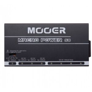 Mooer Macro Power S8 Fuente de alimentación para pedales envio gratis