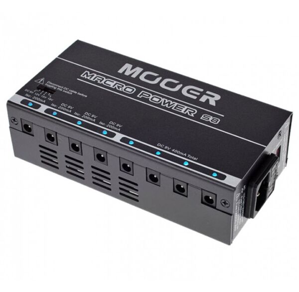 Mooer Macro Power S8 Fuente de alimentación para pedales envio gratis