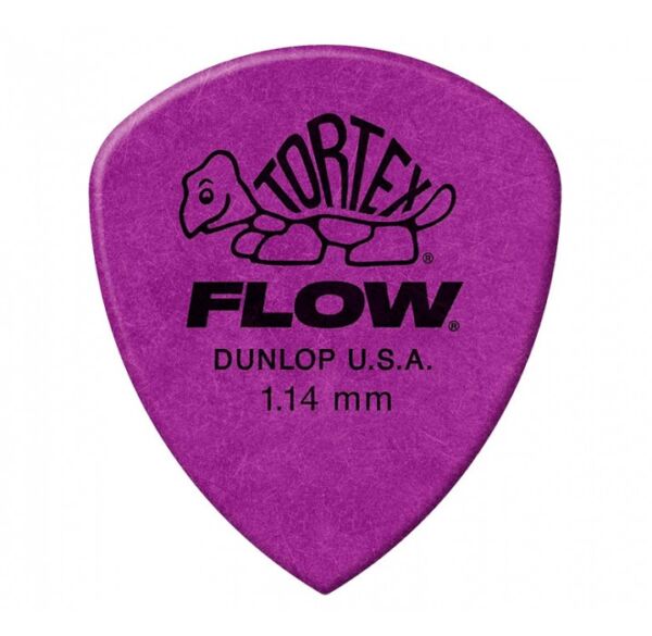 Pack 10 puas Dunlop Tortex Flow 558R114 1.14mm envio gratis