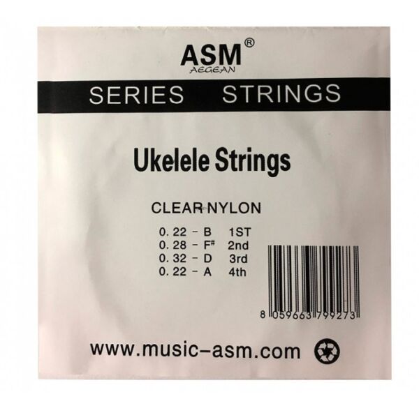Cuerdas para ukelele ASM AU006 envio gratis