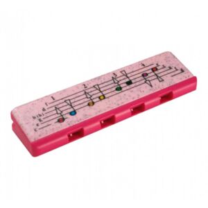 Hohner speedy rosa/cereza armónica de 8 voces infantil envio gratis
