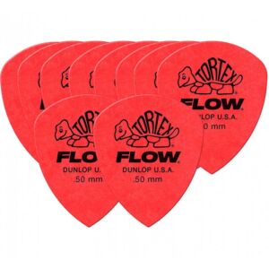 Pack 10 puas Dunlop Tortex Flow 558R050 0.50mm envio gratis