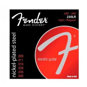 Fender 250LR juego de cuerdas para guitarra eléctrica 9-46 envio gratis