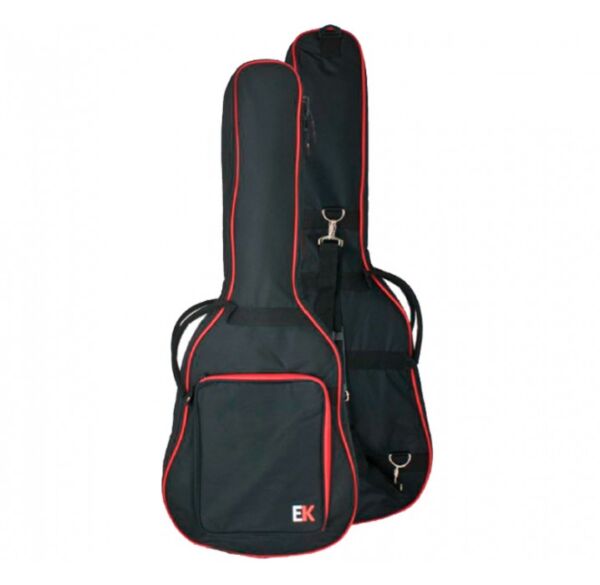 Ek bags FGA10RD funda para guitarra española 4/4 con acolchado de 10mm envio gratis