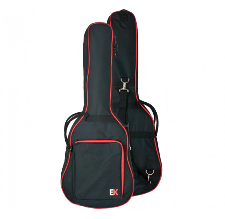 Ek bags FGA10RD funda para guitarra española 4/4 con acolchado de 10mm envio gratis