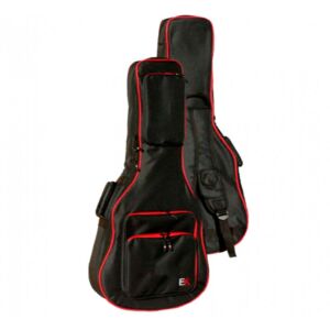 Ek bags FGA30RD funda para guitarra acustica con acolchado de 30mm ribete rojo envio gratis