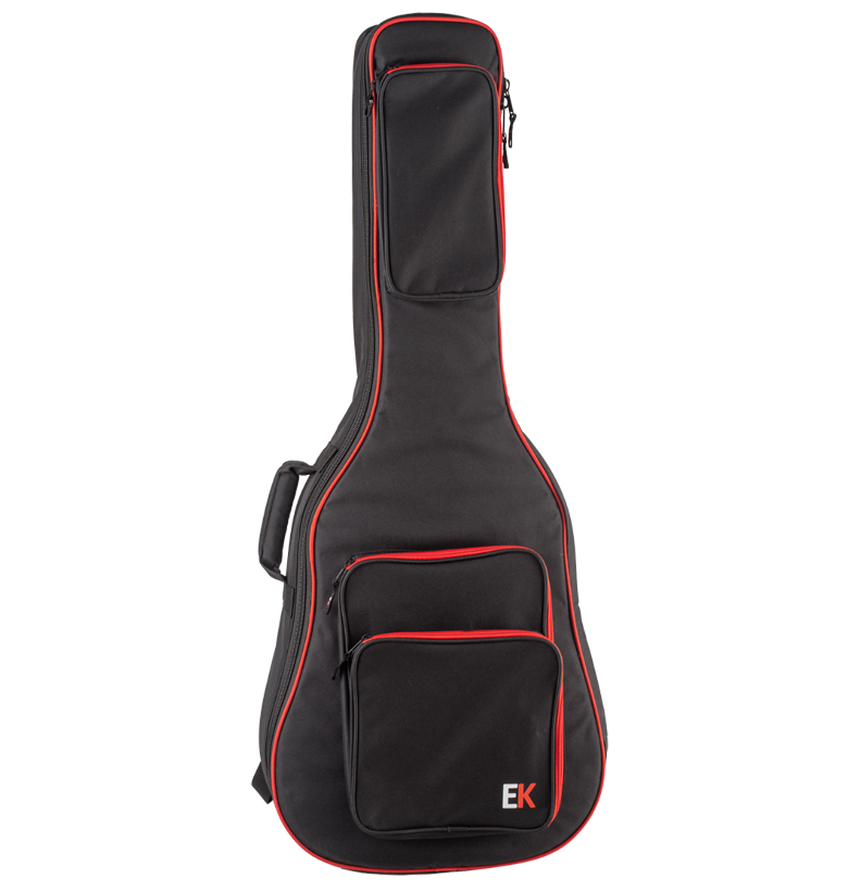 Ek bags FGA30RD funda para guitarra acustica con acolchado de 30mm ribete rojo envio gratis 5 Ek bags FGA30RD funda para guitarra acustica con acolchado de 30mm ribete rojo envio gratis - Imagen 3