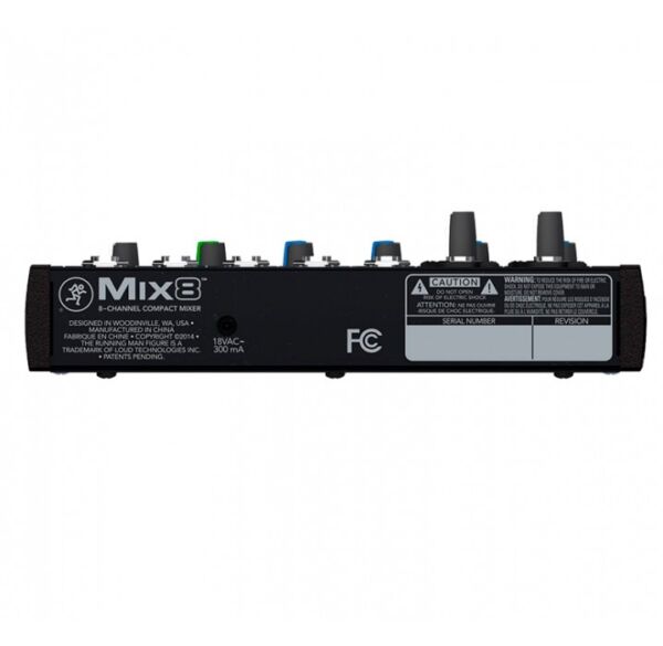 Mackie Mix 8 mezclador de 8 canales envio gratis