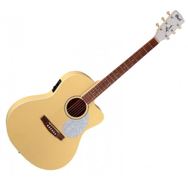 Cort Jade classic pastel Yellow OP guitarra electroacústica envio gratis