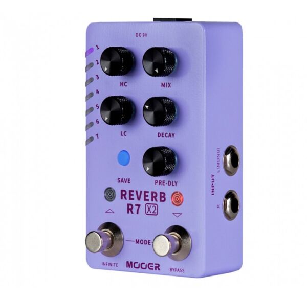 Mooer R7 X2 Reverb envio gratis