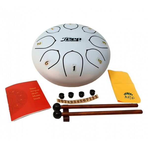 DEEP 0608N3 tambor de lengua de acero, 8 notas 6 pulgadas envio gratis