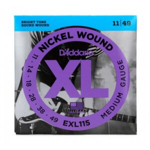 D’addario EXL115 (11-49) juego de cuerdas para guitarra eléctrica envio gratis