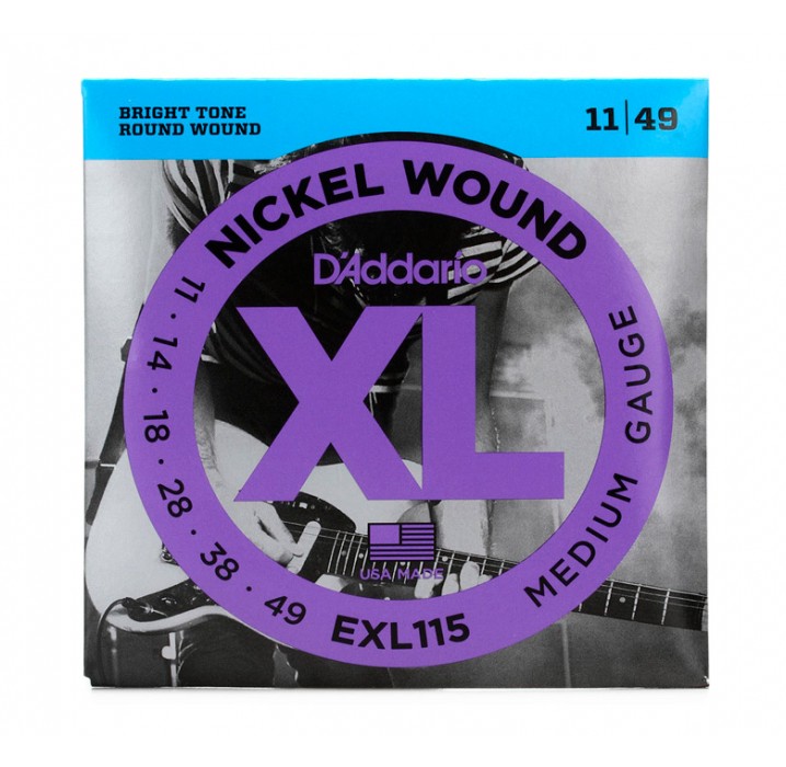 D'addario EXL-115 (11-49) juego de cuerdas para guitarra eléctrica envio gratis