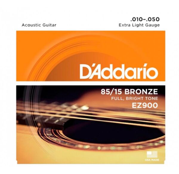 cuerdas d addario guitarra acustica