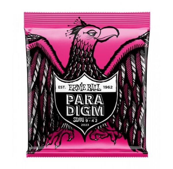 Ernie ball 2023 Paradigm Super Slinky (9-42) cuerdas guitarra eléctrica envio gratis