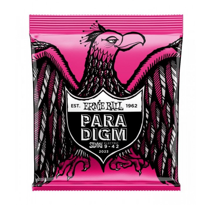 Ernie ball 2023 Paradigm Super Slinky (9-42) cuerdas guitarra eléctrica envio gratis