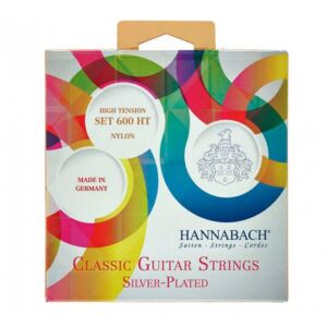 Hannabach 600HT cuerdas para guitarra española tensión dura envio gratis