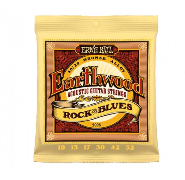 Ernie Ball 2008 Rock & Blues Juego de cuerdas guitarra acustica envío gratis