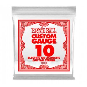 Ernie Ball 010 cuerdas suelta para guitarra eléctrica o acústica envio gratis
