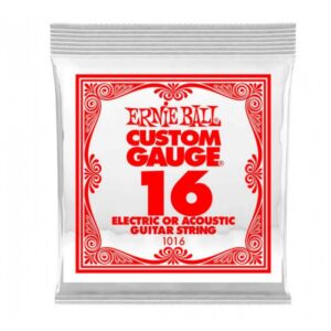 Ernie Ball 016 cuerdas suelta para guitarra eléctrica o acústica envio gratis