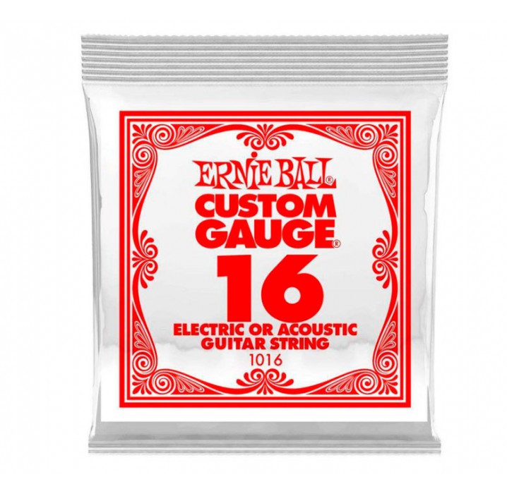 Ernie Ball 016 cuerdas suelta para guitarra eléctrica o acústica envio gratis