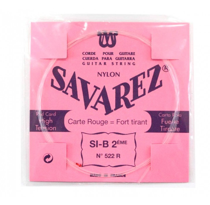 Savarez 522R 2ª cuerda (B-Si) guitarra española envio gratis