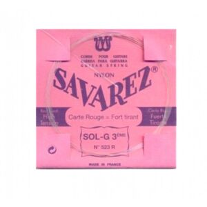 Savarez 523R 3ª cuerda (Sol) para guitarra española envio gratis
