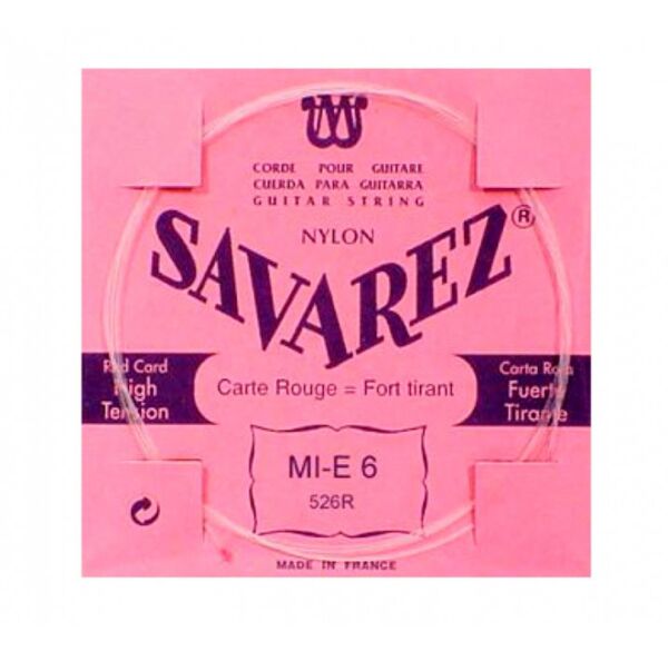 Savarez 526R 6ª cuerda (E-Mi) suelta para guitarra española envio gratis