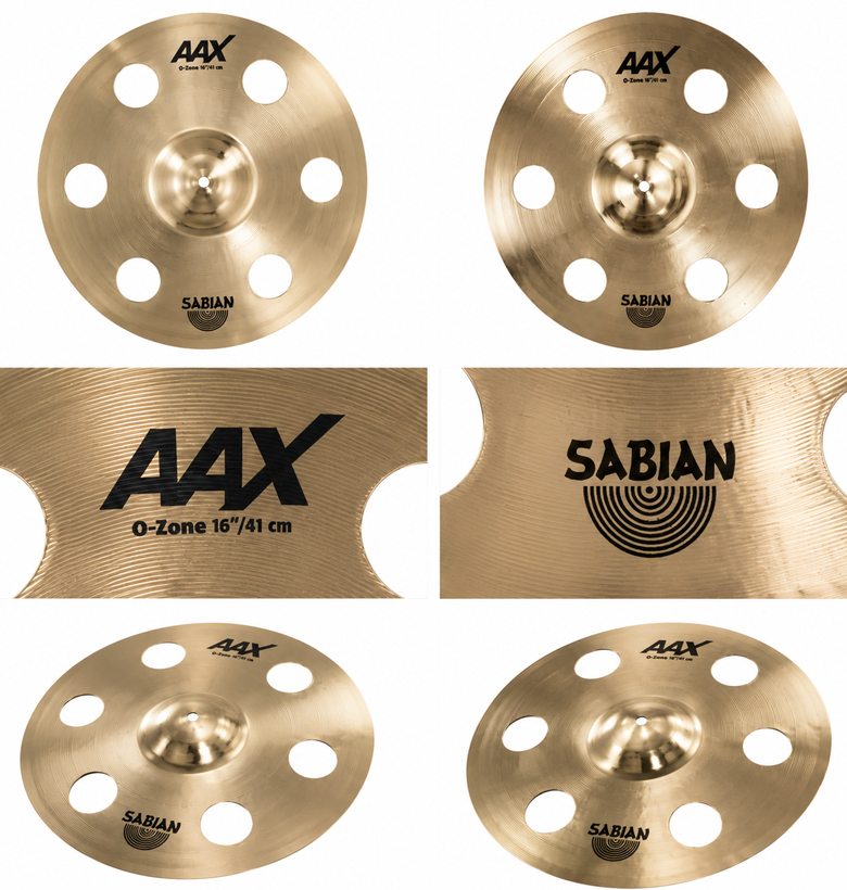 Sabian 16" AAX O-Zone Crash Plato de batería envio gratis 1 Sabian 16" AAX O-Zone Crash Plato de batería envio gratis
