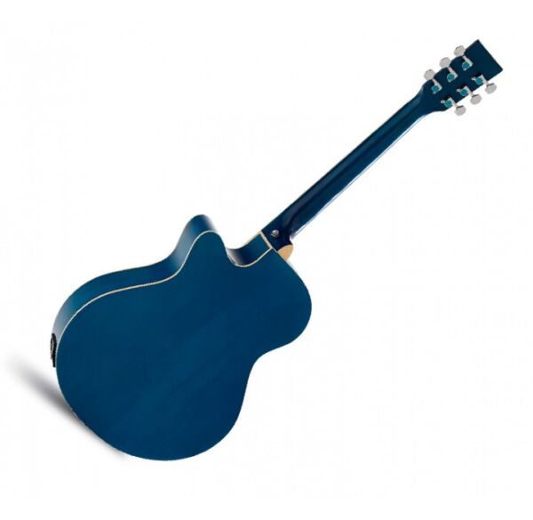 Admira Indiana azul satinada guitarra electroacústica envio gratis