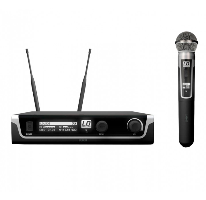 LD Systems U506 HHD Sistema inalámbrico Con Micrófono de Mano envio gratis