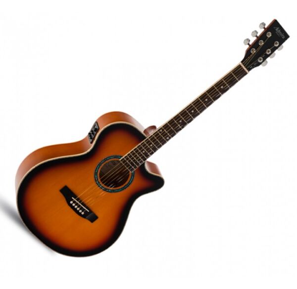 Admira Indiana sombreada brillo guitarra electroacústica envio gratis