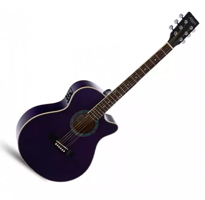 guitarras acusticas moradas