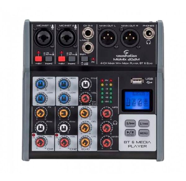 Soundsation Miomix 202M mesa de mezclas analógica envio gratis