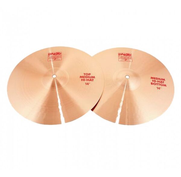 Paiste 2002 Medium Hi-Hat 14" plato de bateria envio gratis