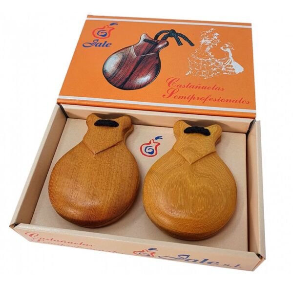 JALE 104-4 Castañuelas Madera Castaño Nº4 envio gratis