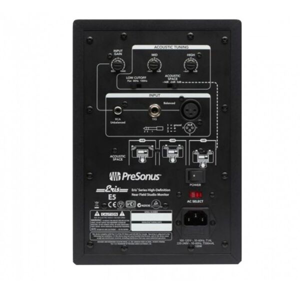 Presonus Eris E5 monitor de estudio (unidad) envio gratis