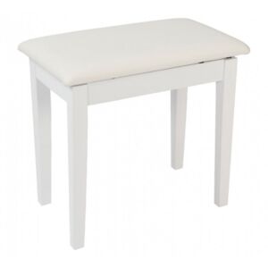 Amadeus BPRA007 banqueta blanca para piano envio gratis