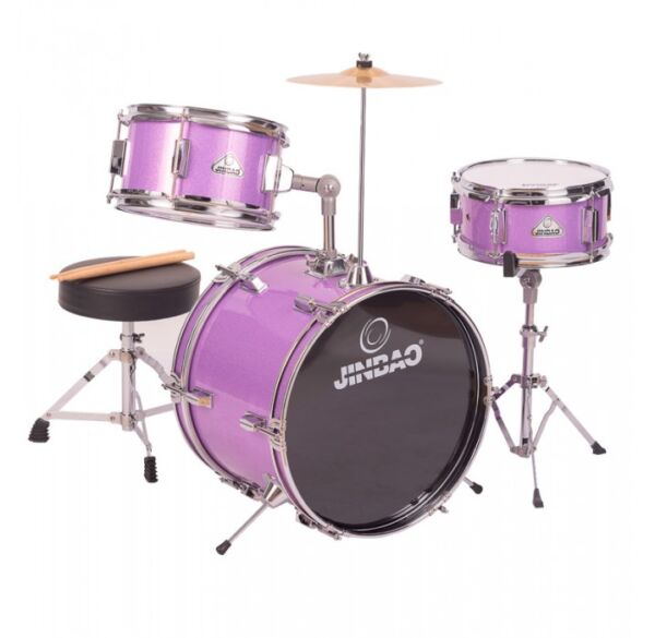 Jinbao 1042 bateria infantil negra envio gratis