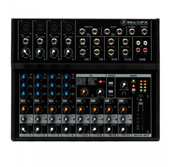 Mackie MIX12 FX Mesa de Mezclas envio gratis