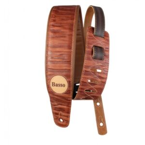 Basso Serie cuero marrón rústico VTSL01 Correa para guitarra envio gratis