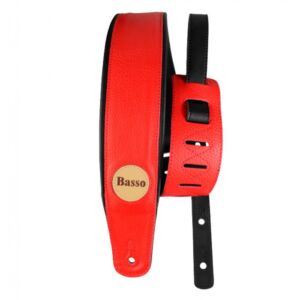 Basso serie cuero roja CLA05 Correa para guitarra envio gratis